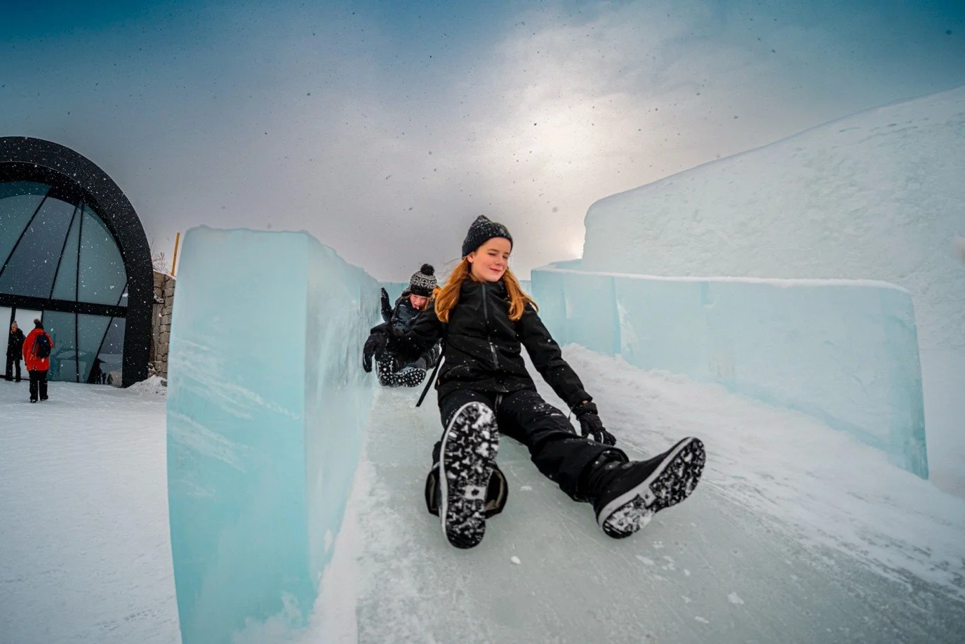 Winter Fun at the Ice Hotel in Arctic Sweden By Photographer